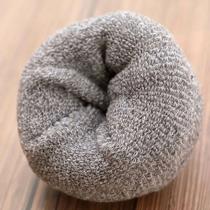 5Pairs Super Thick Winter Woolen Merino Socks for Men Towel Thermal Warm Sport Socks Cotton Male's Cold Snow Boot Terry Sock - KIMLUD