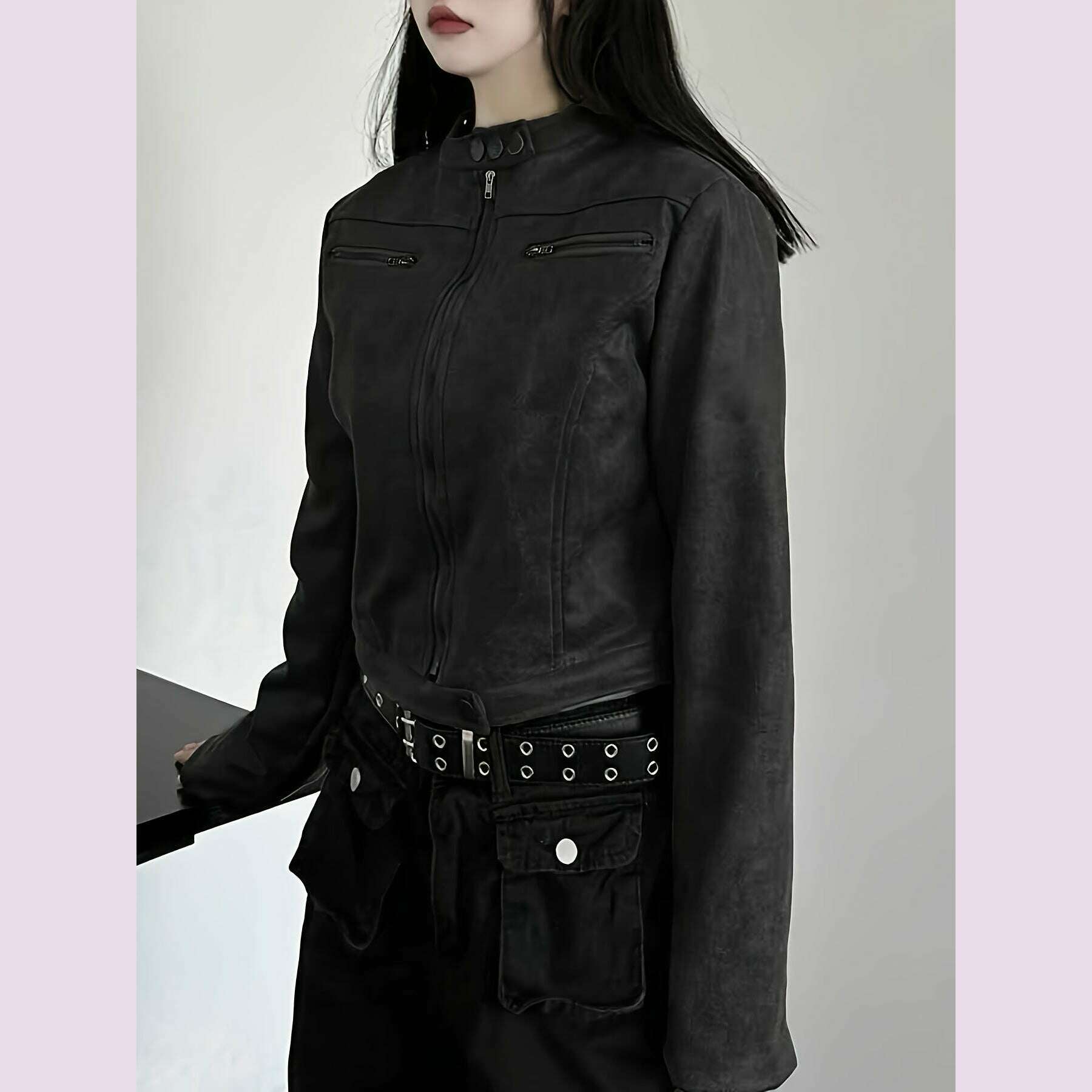 womens-elegant-gothic-full-zip-jacket-with-full-zip-front-closure-full-length-zipper-stand-collar---heavy-duty-winter-outerwear-machine-washable-black--like-texture-coat-for-fallwinter-casual-formal-outfits-retro-zikimlud-womens-fashion-34625567