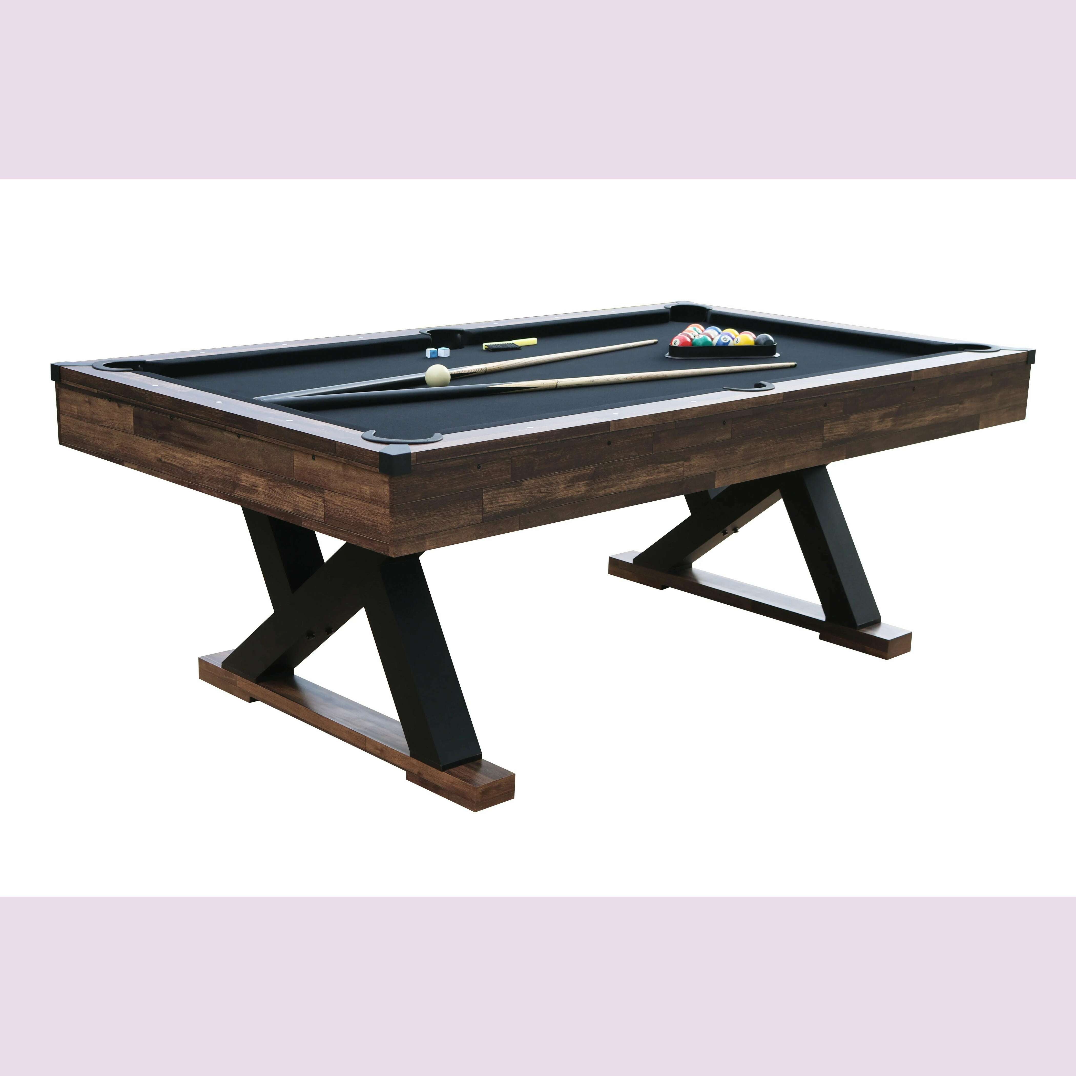 7ft 3 In 1 Combo Multi Function Game Ping Pong Table dining Table Pool Table - KIMLUD