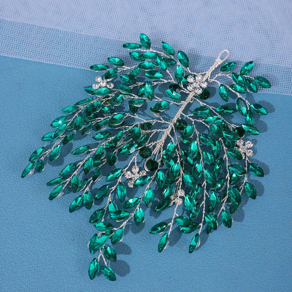 8 colors Luxury Crystal Rhinestone Alloy Wedding Headband Vintage Bridal Headdress Accessories Handmade Party Headpiece - KIMLUD