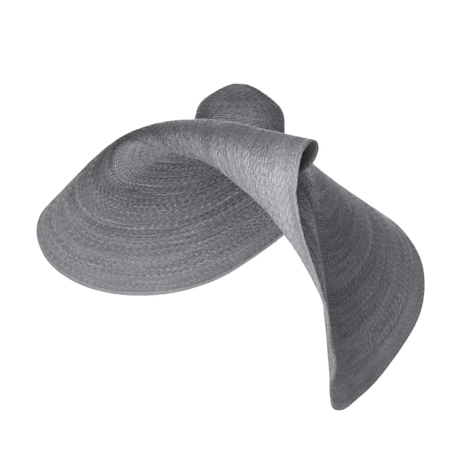 KIMLUD, 80cm Super large Brim Straw Sun Hats Women Summer Tourism Hat For Women For Travel Ladies Beach shading Sunscreen Overside Gorra, GRAY / 80cm, KIMLUD Womens Clothes