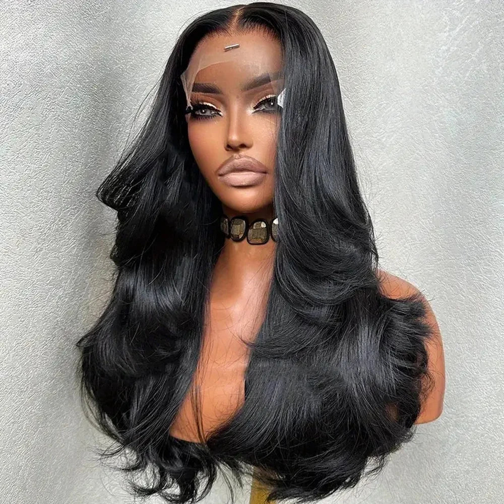 Lace Front Wigs - Glueless 250 Percent Density - Remy Hair | KIMLUD