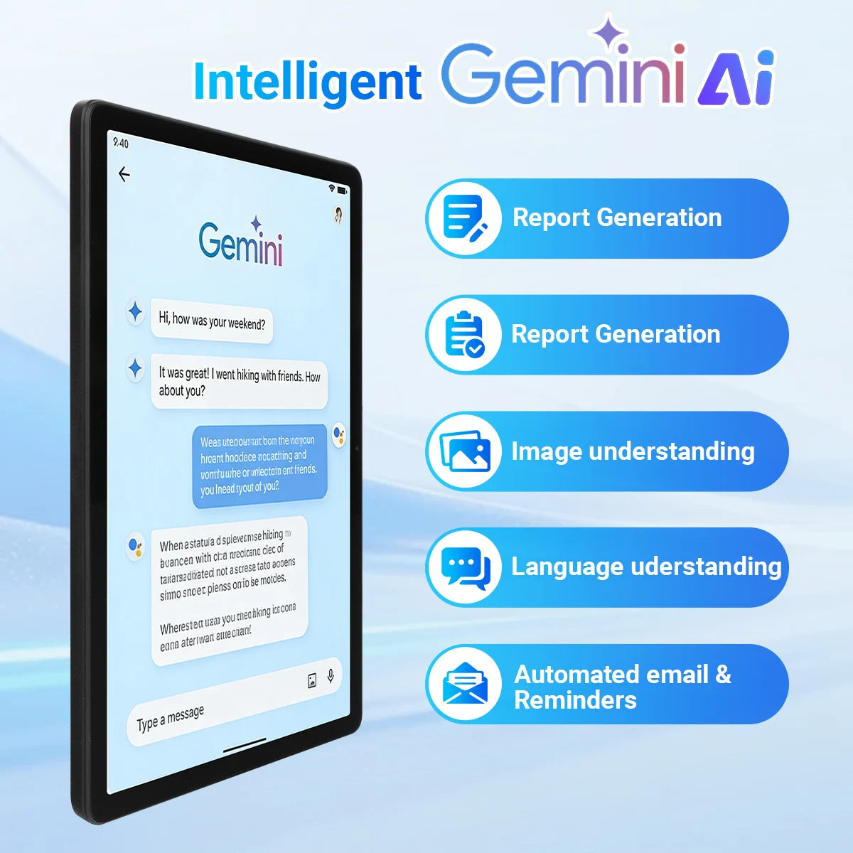 Tablet PC – 11 Inch Display – 7800mAh Battery – Gemini AI | KIMLUD