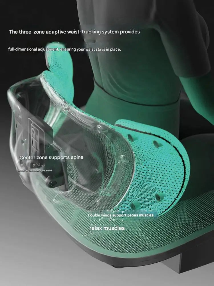 Ergonomic Office Chair With Lumbar Support And Adjustable Height And Swivel — Gray | KIMLUD