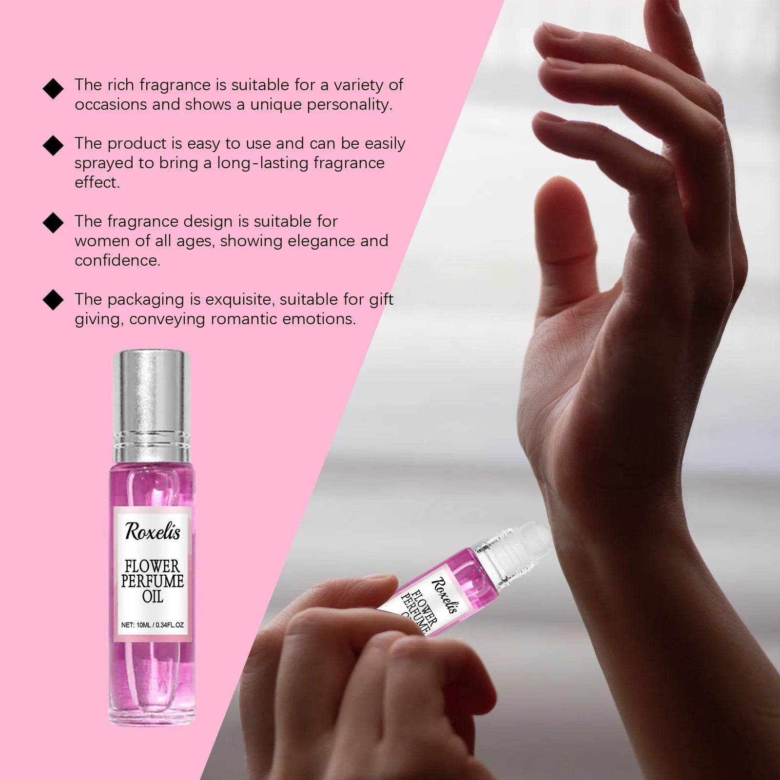 Silk Floral Pheromone Eau De Toilette — Clear | KIMLUD
