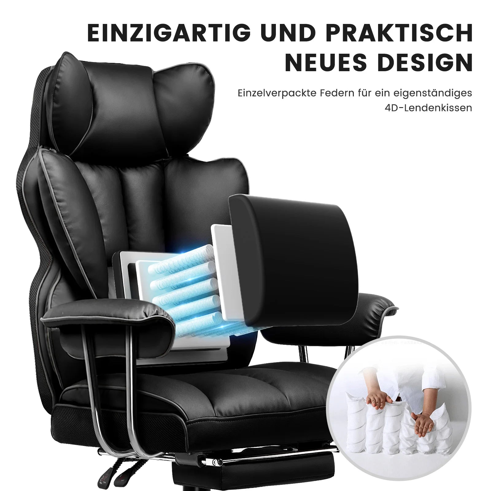 Office Chair – Gaming Ergonomic – Fabric Surface – | KIMLUD