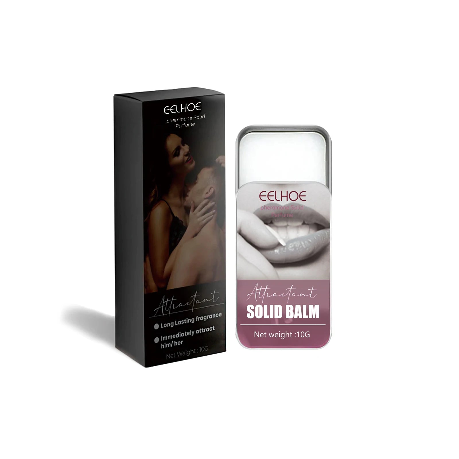 Scented Solid Pheromone Perfume Balm — Clear | KIMLUD