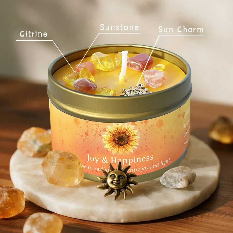 KIMLUD, Scented Candles 3oz Law of Attraction Joy Happiness Manifestation Energy Boosting Christmas Home Decoration Candle Holders Gift, KIMLUD Womens Clothes