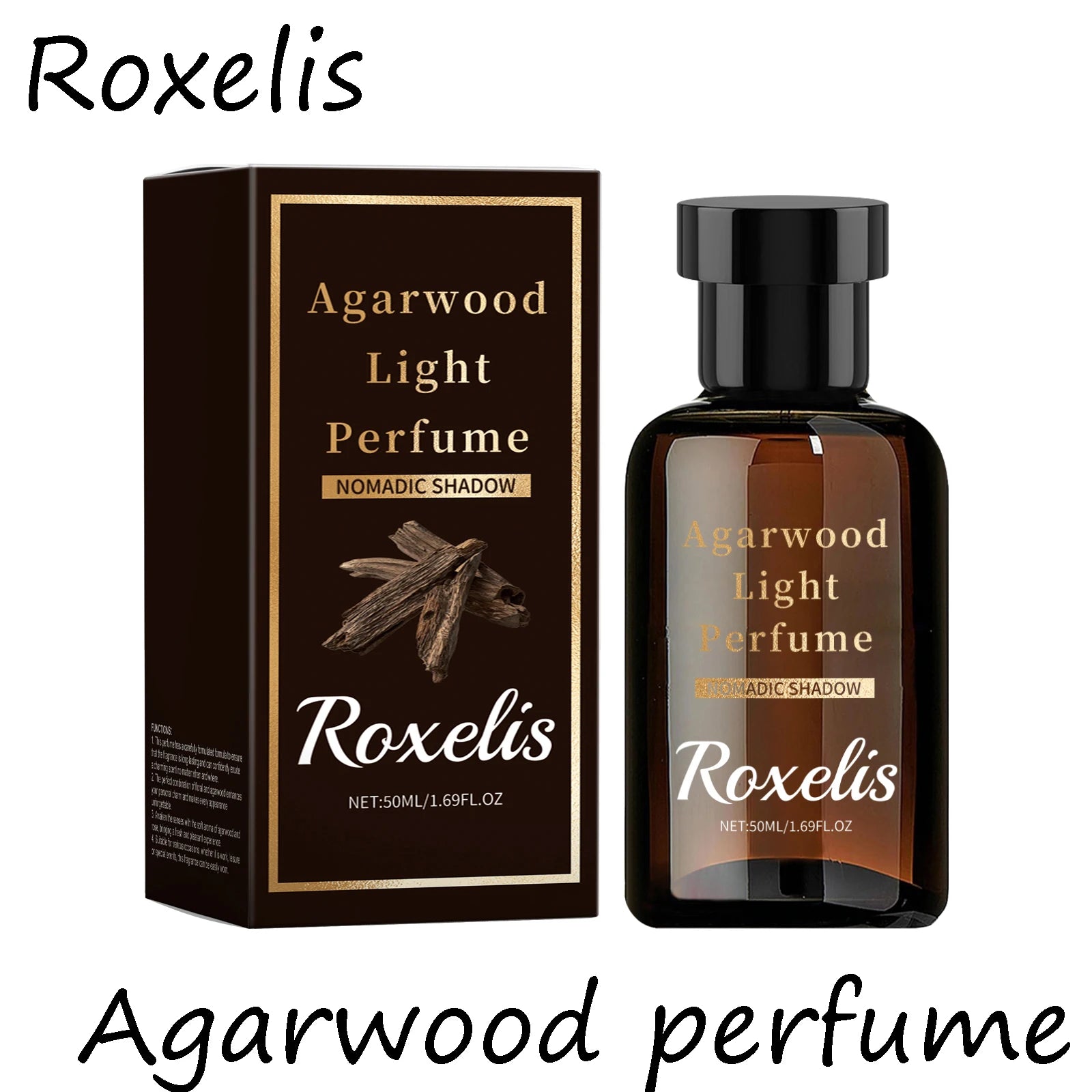 Agarwood Velvet Luxe Light Perfume — Amber | KIMLUD