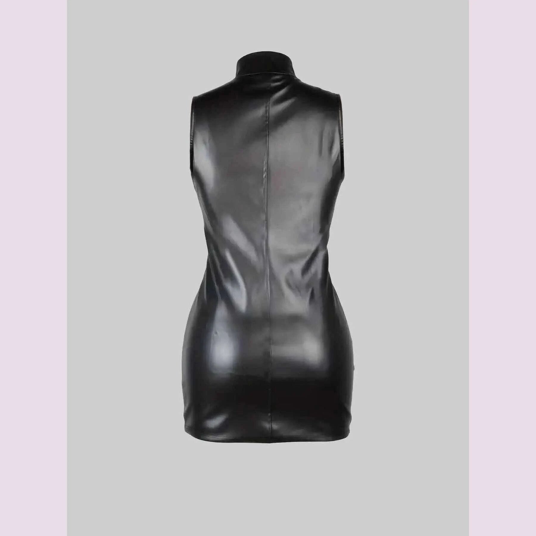 zipper-dress-casual-fashion-short-skirt-slim-fitting-stand-up-collar-sleeveless-dress-pu-leather-skirt-a-line-skirtkimlud-womens-fashion-34623808