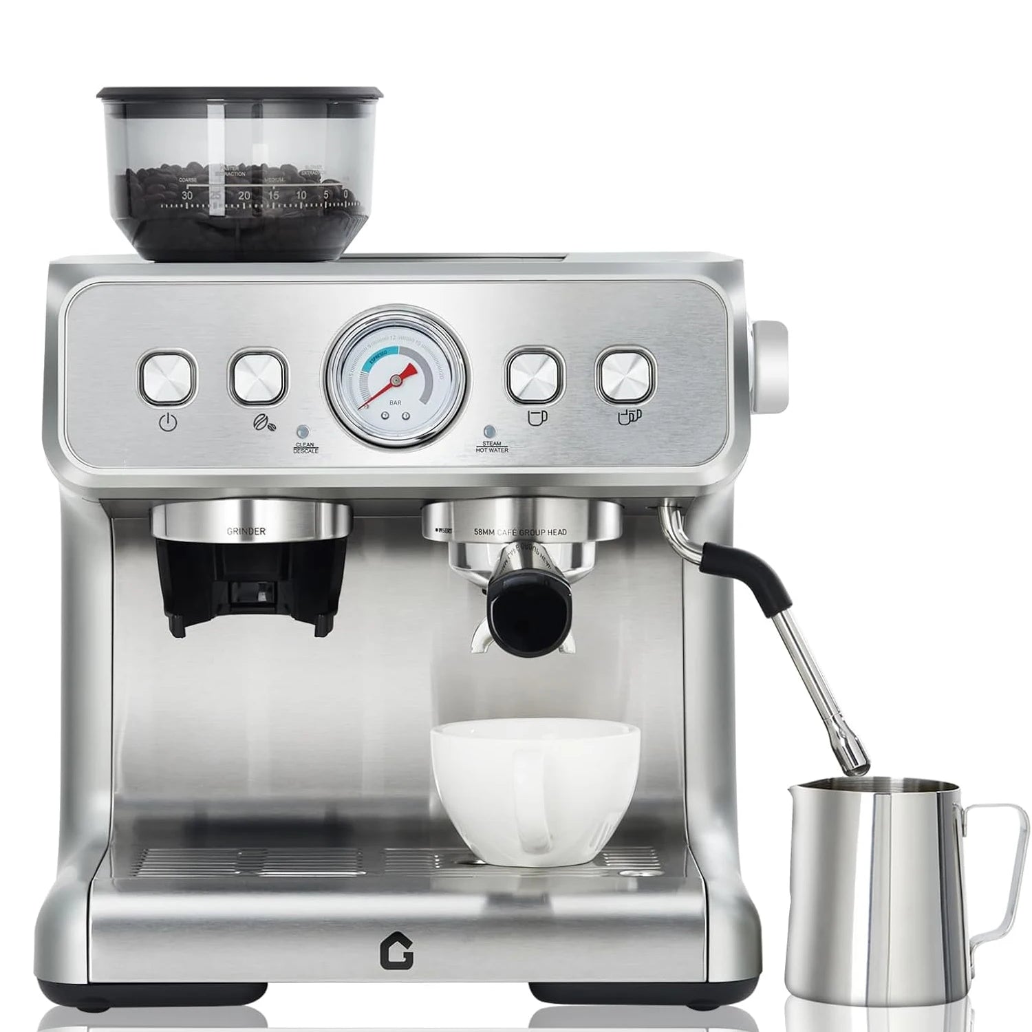 Coffee Machine – Conical Burr Grinder – 20 Bar | KIMLUD