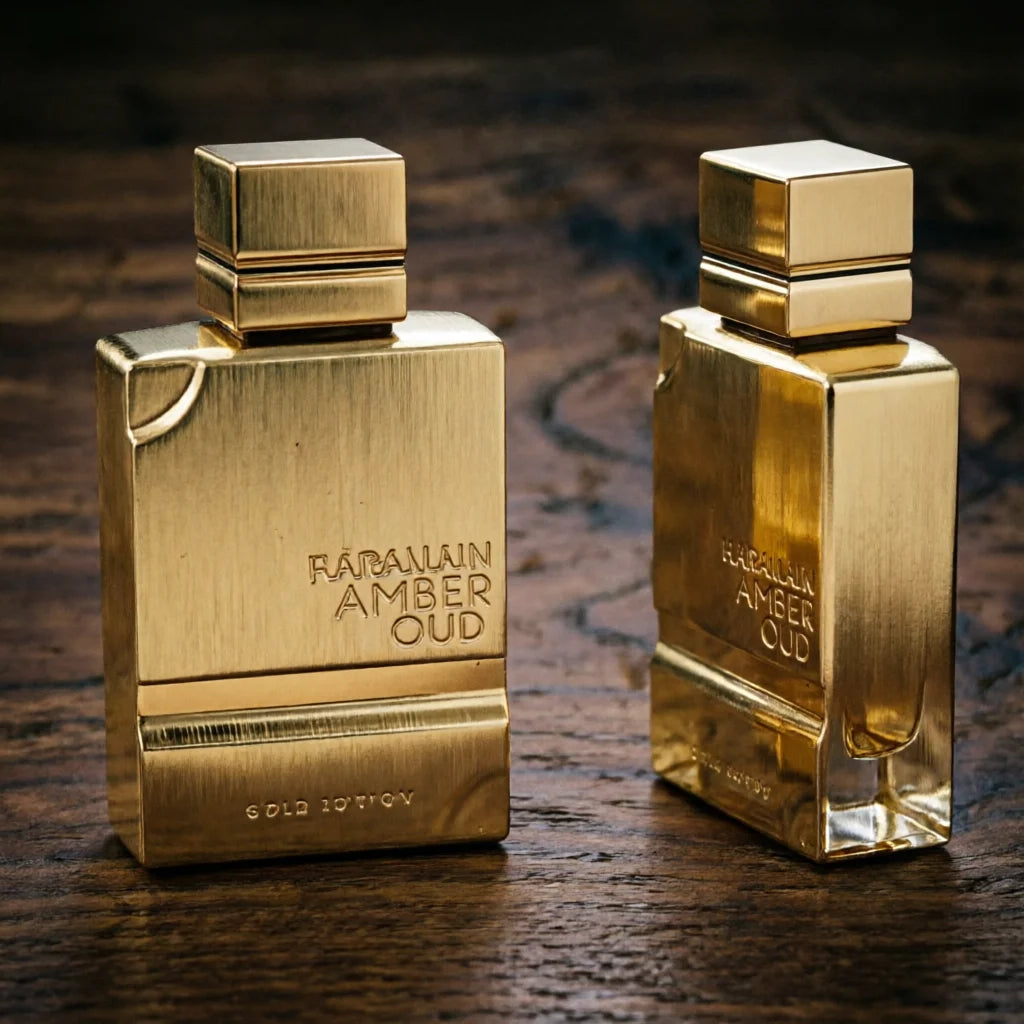 Luxurious Amber Oud EDP Premium Perfume — Gold | KIMLUD