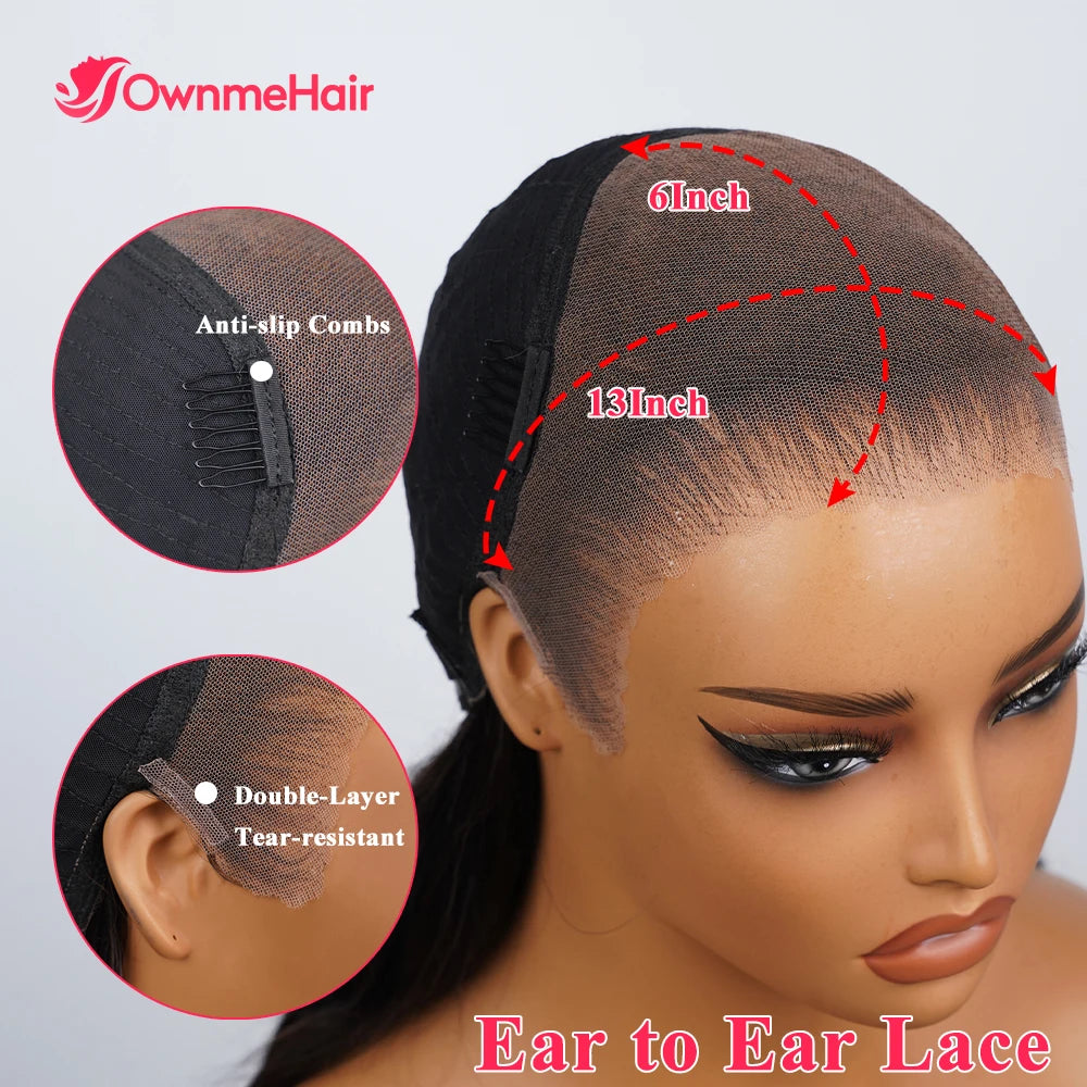Lace Wig – Glueless Body Wave – Virgin Brazilian Hair – 13x4 13x6 | KIMLUD