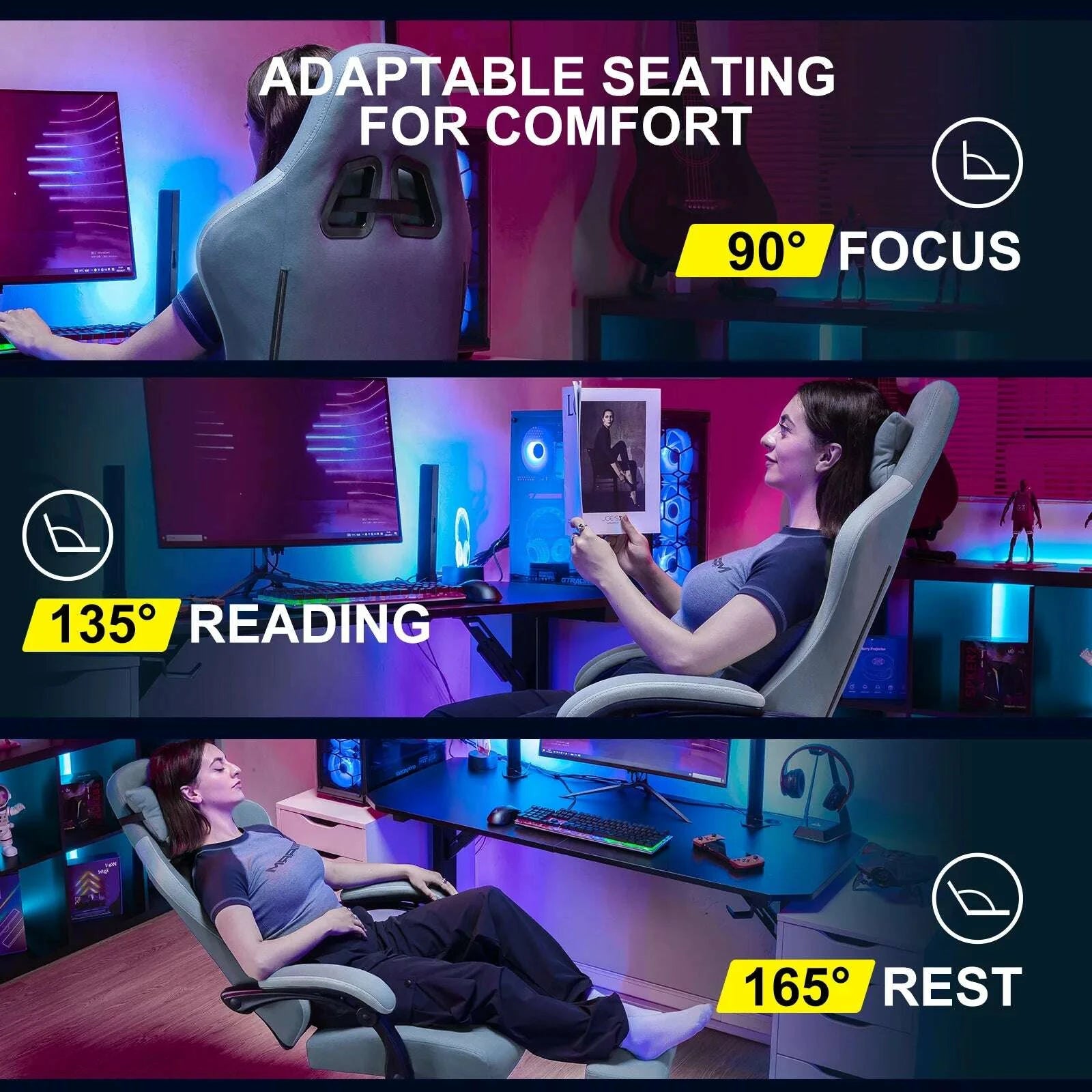 gtplayer-gaming-chair-with-pocket-spring-cushion-linkage-armrests-footrest-ergonomic-office-chair-with-lumbar-supportkimludkimlud-35574007