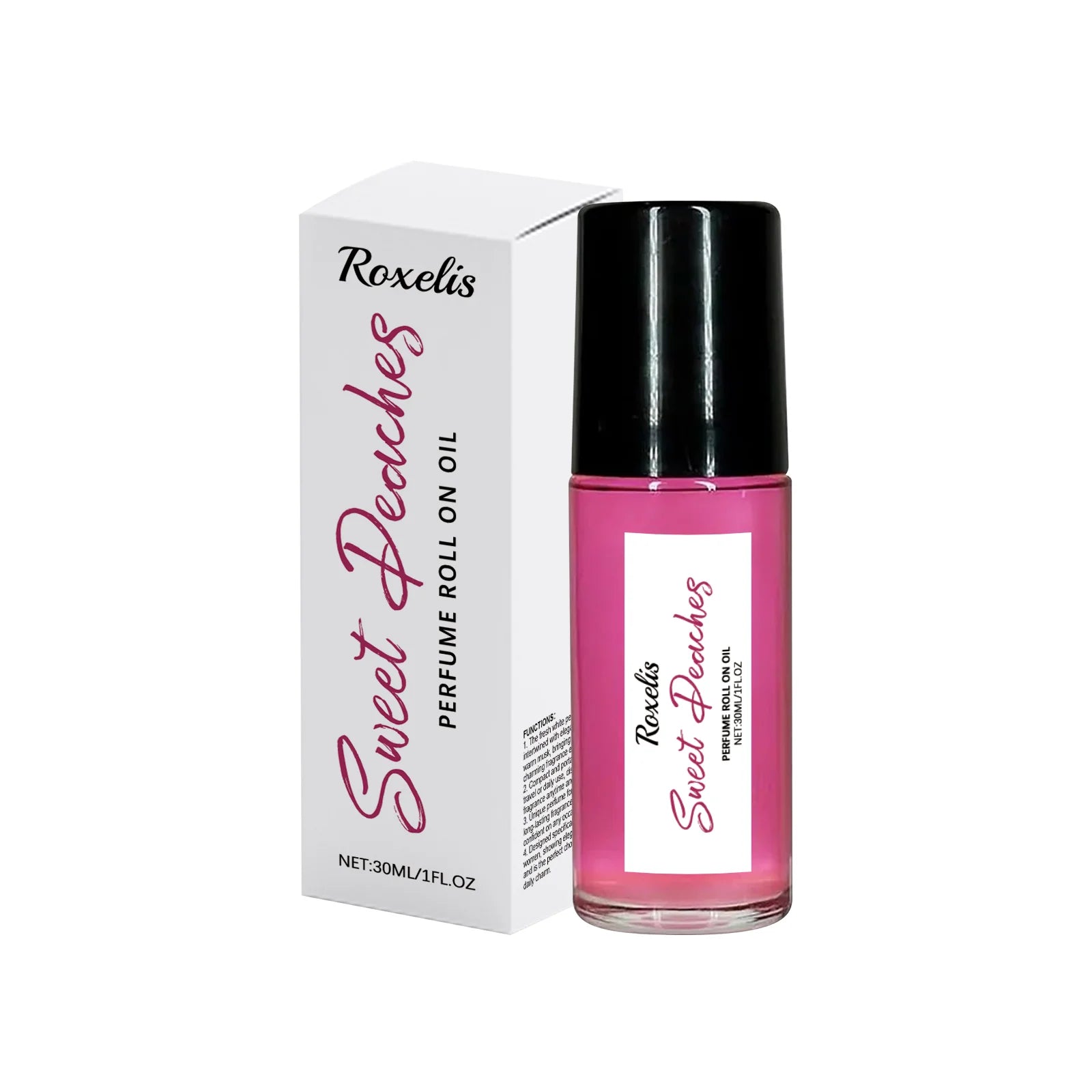 Pheromone Roller Ball Perfume Long Lasting Peach Scent — Peach Pink | KIMLUD