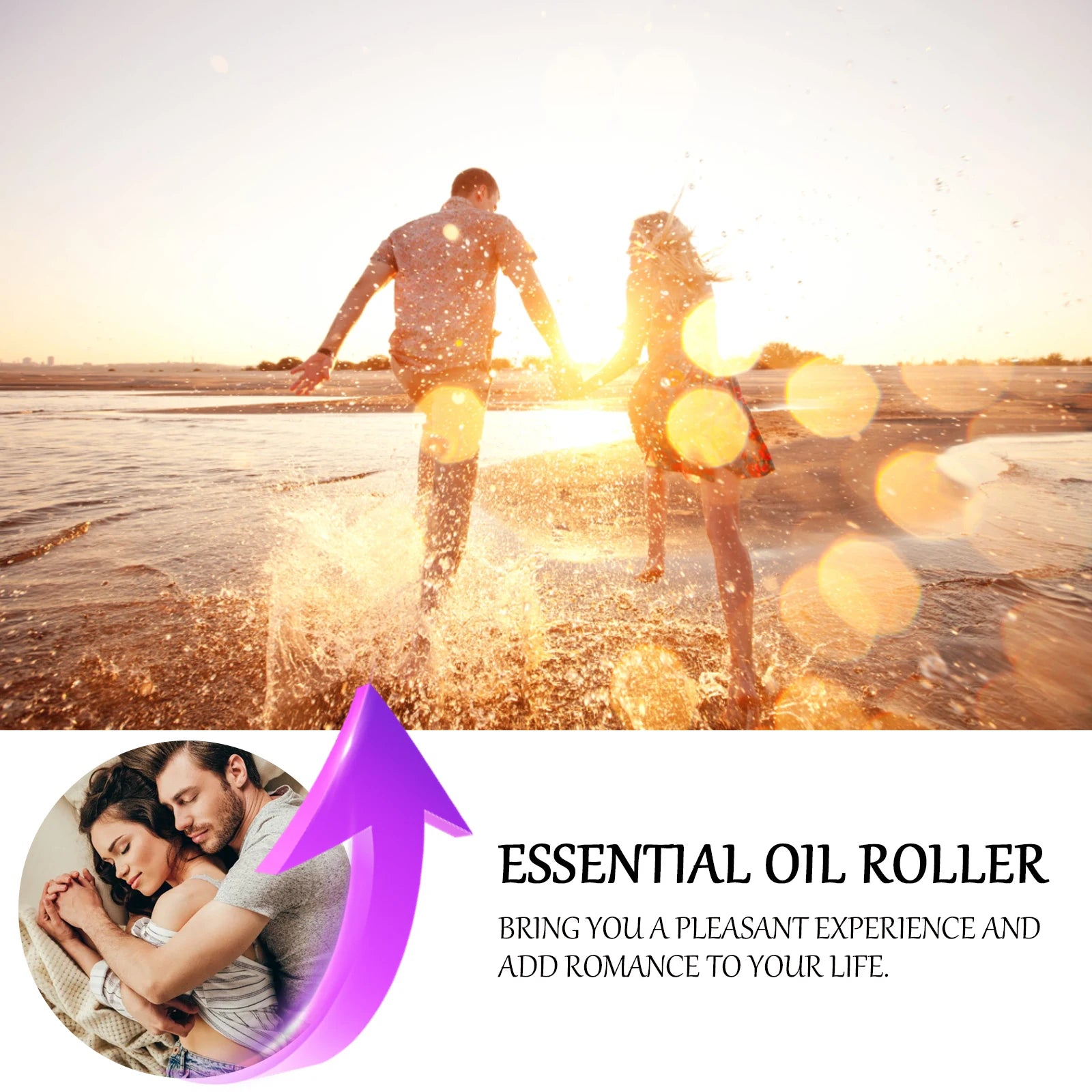 Floral Alluring Roller Ball Perfume — Rose Pink | KIMLUD