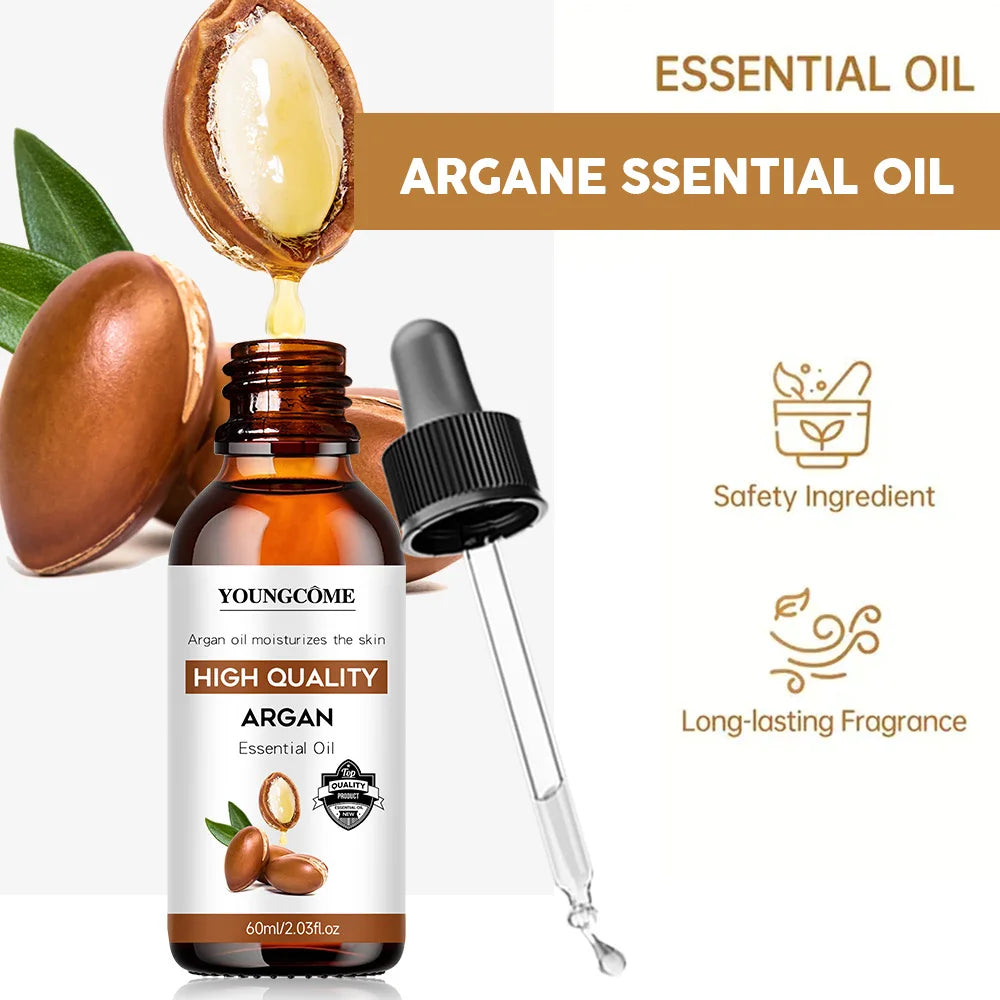 Argan Oil Hair Serum Lightweight Mist — Amber | KIMLUD