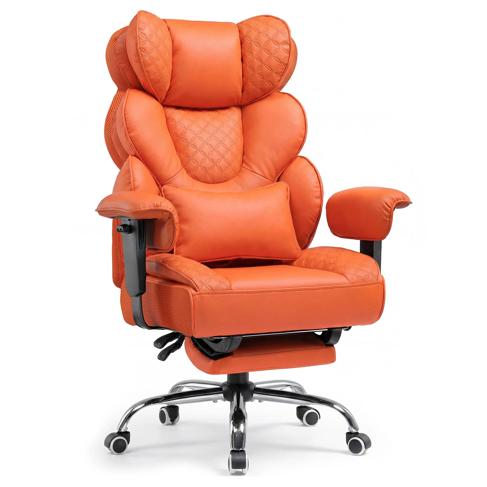 Gaming Chair – Ergonomic High Back – 400 Lb Capacity – Synthetic Leather | KIMLUD