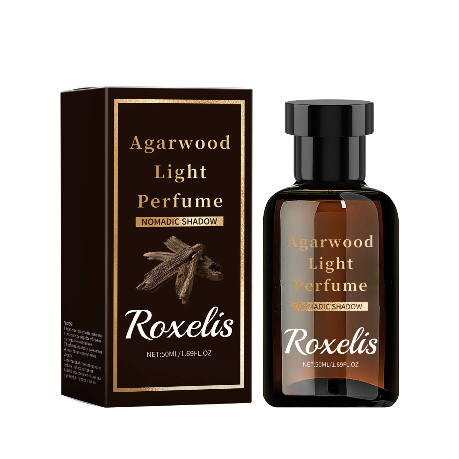 Agarwood Velvet Luxe Light Perfume — Amber | KIMLUD