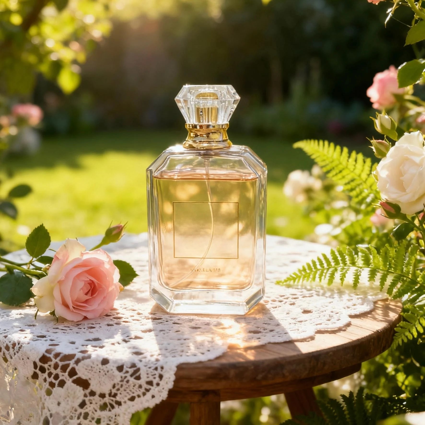 Vanilla Floral Perfume — Champagne Blush Pink | KIMLUD