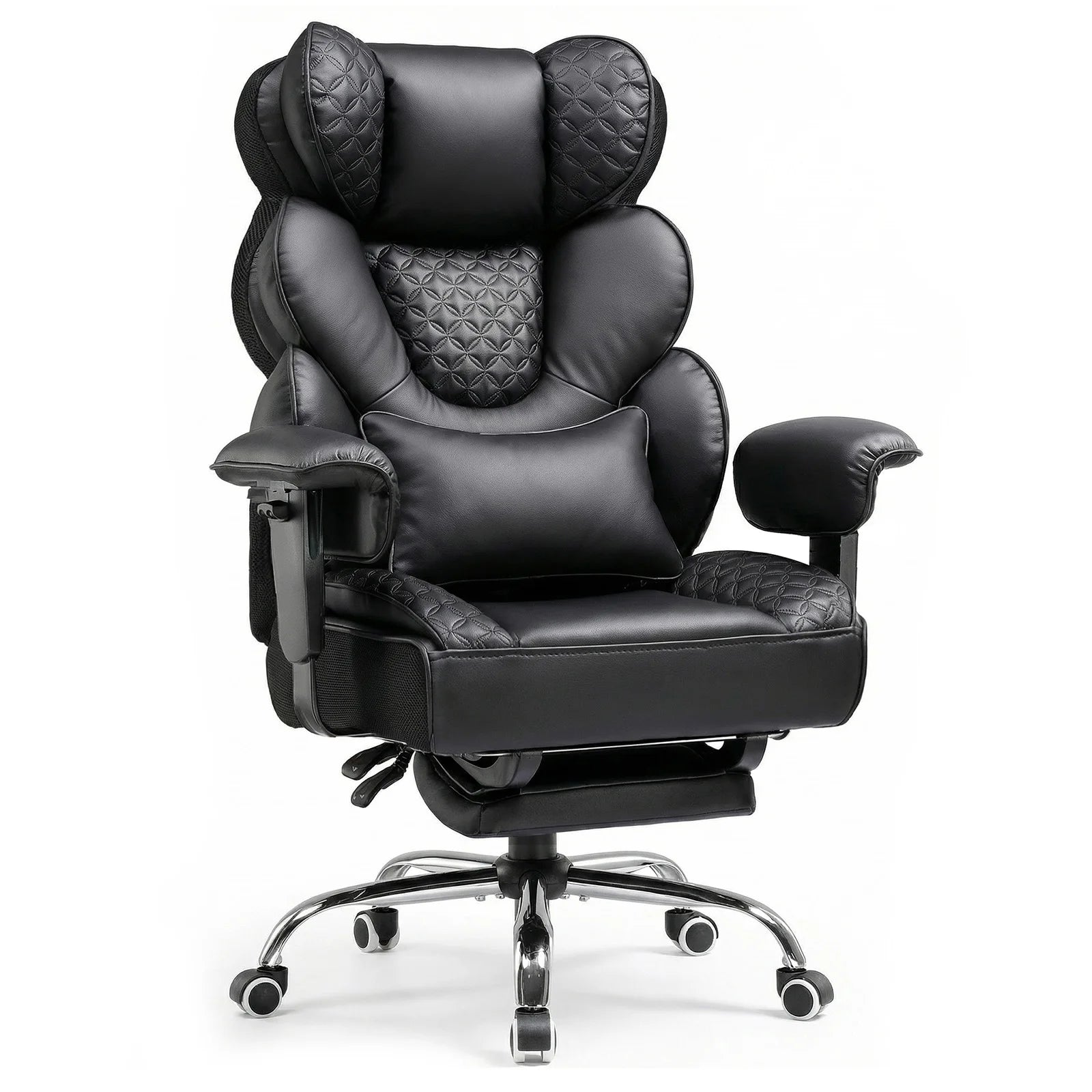 Gaming Chair – Ergonomic High Back – 400 Lb Capacity – Synthetic Leather | KIMLUD