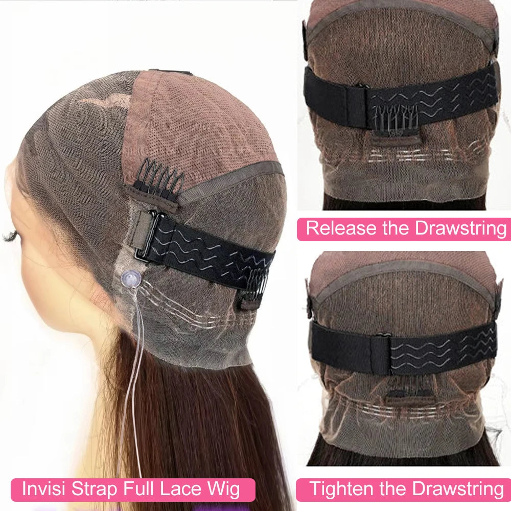 Full Lace Wig – Glueless – Vietnamese Hair – Transparent | KIMLUD