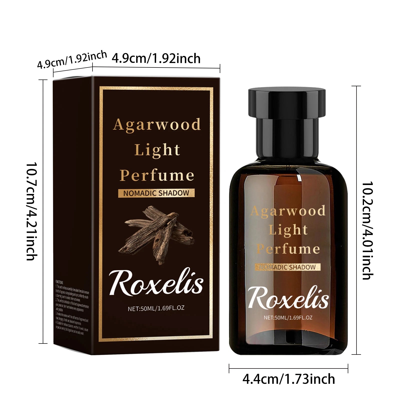 Agarwood Velvet Luxe Light Perfume — Amber | KIMLUD