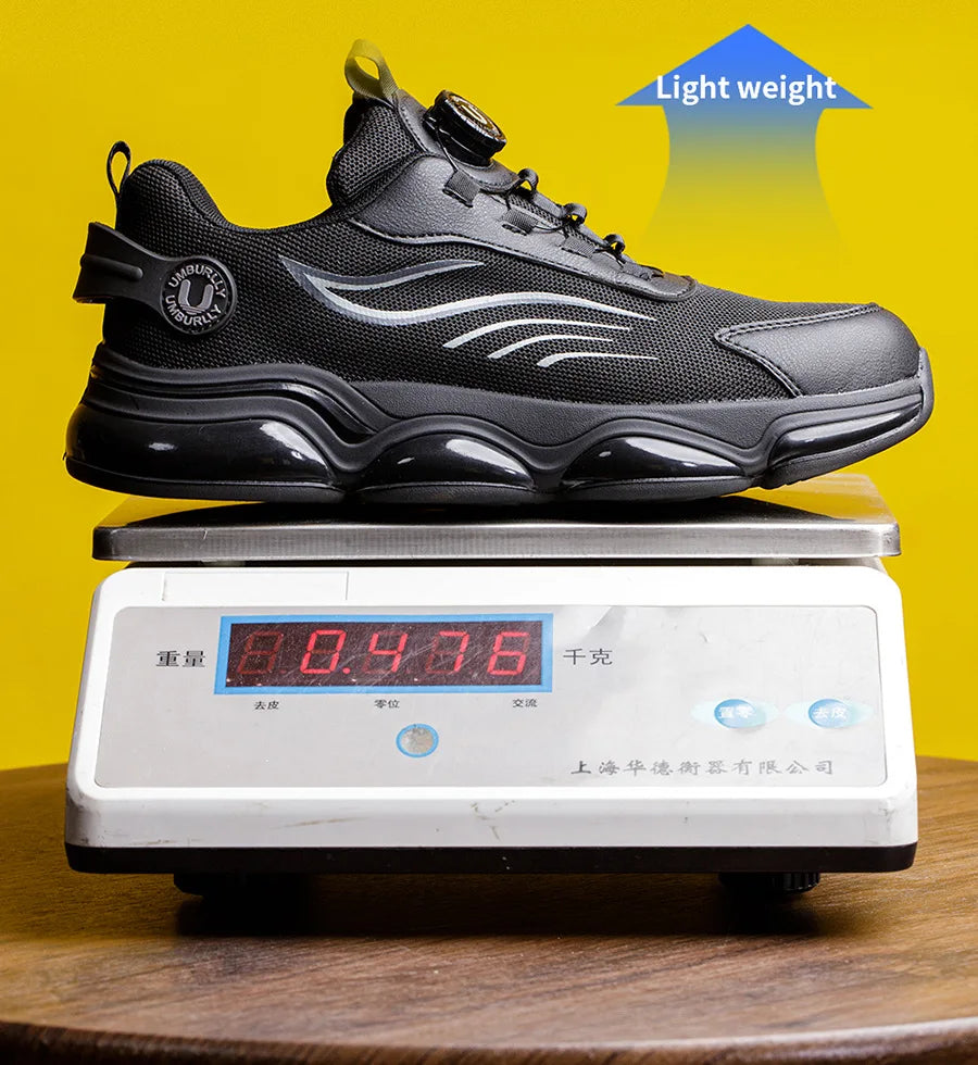 Steel Toe Comfortable Industrial Protection Slip-Resistant and Waterproof Boot Safety Shoes for Men Original Brand