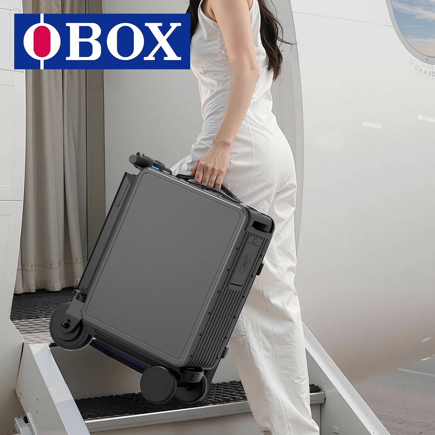 MYBOX  Battery-Power Motorized Luggage PC Rideable Suitcase Convenient Travel Original Factory Price 18.
