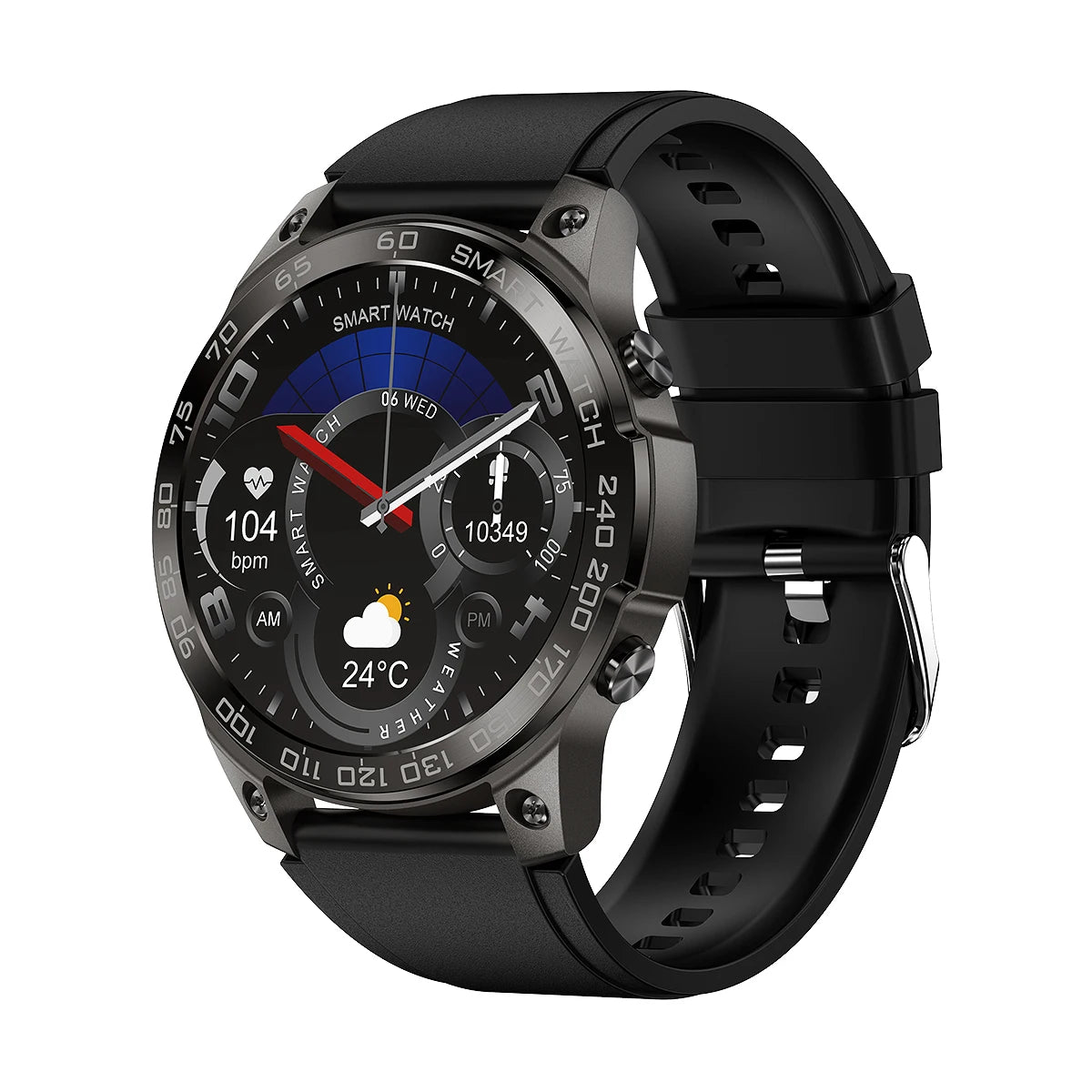 SENBONO DM50 AMOLED SmartWatch Men Women 466*466 HD Screen Large Battery Watches BT Call NFC IP68 Waterproof Smart Watch Sports