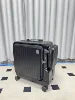 PC Hard Shell Carry-On Luggage Spinner Wheels — Charcoal Gray | KIMLUD