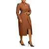 Fashion Ladies Suits Office Wear Two Piece Set Women Clothing Long Blazer Inner Dress Set Two Piece Blazer Set Outfits for Women