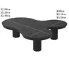 Pine Solid Wood Coffee Table Nordic Retro Multi-Function — Customized Color | KIMLUD