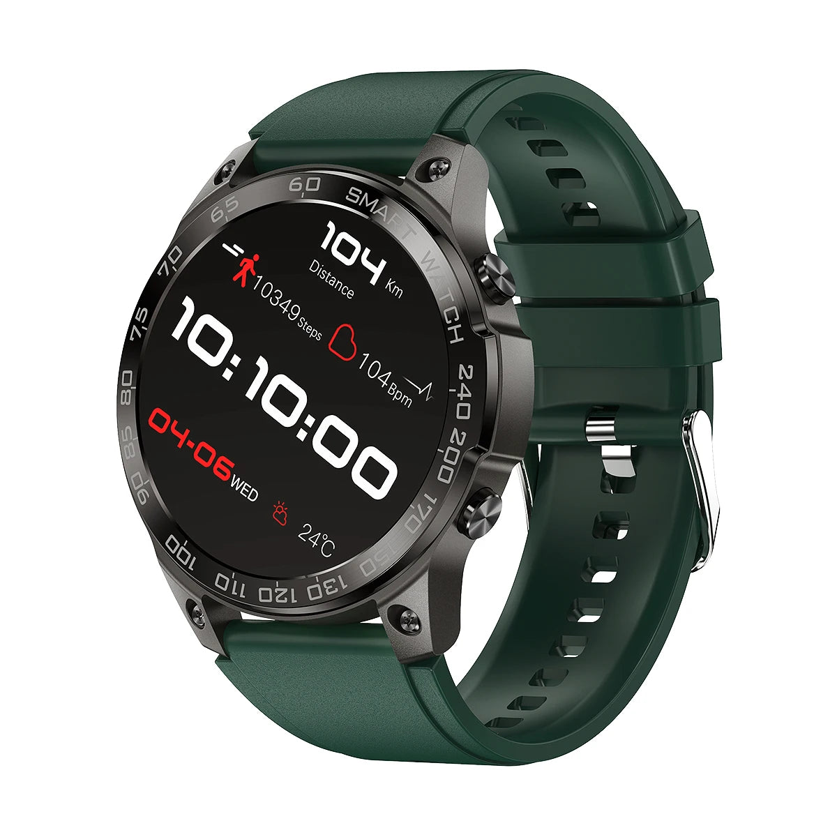 SENBONO DM50 AMOLED SmartWatch Men Women 466*466 HD Screen Large Battery Watches BT Call NFC IP68 Waterproof Smart Watch Sports