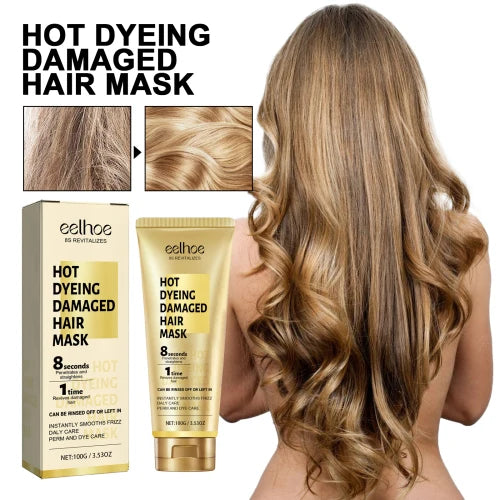 Keratin-Infused Hair Care Cream For Dry Irritated Lengths — Golden | KIMLUD