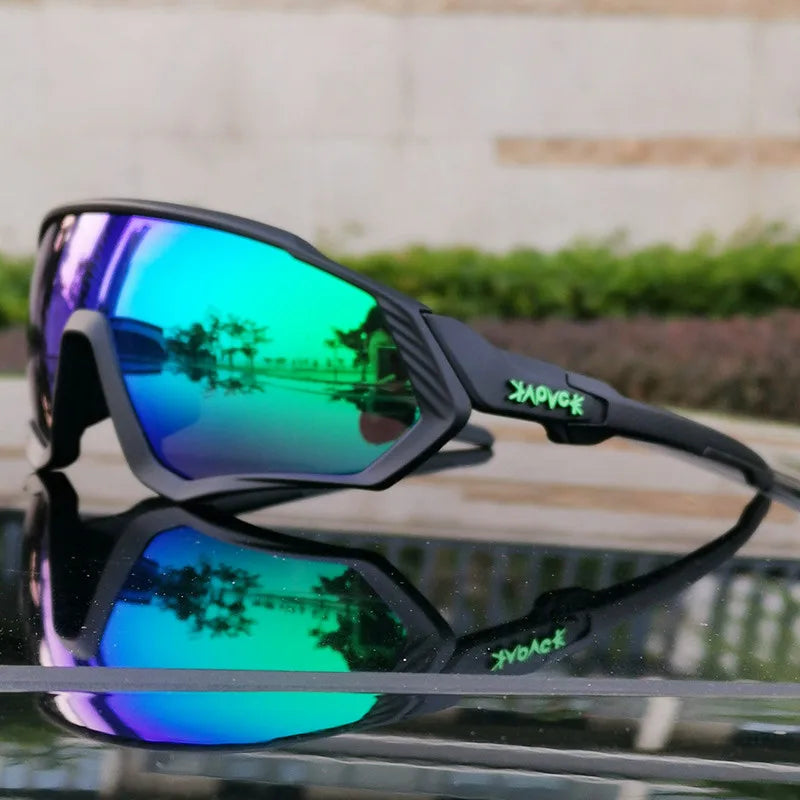 Sport Polarized Cycling Sunglasses — Blue | KIMLUD