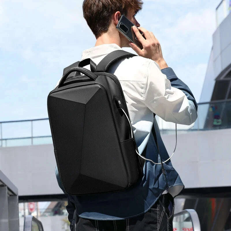KIMLUD, Fenruien Brand Laptop Backpack Anti-theft Waterproof School Backpacks USB Charging Men Business Travel Bag Backpack New Design, KIMLUD Womens Clothes