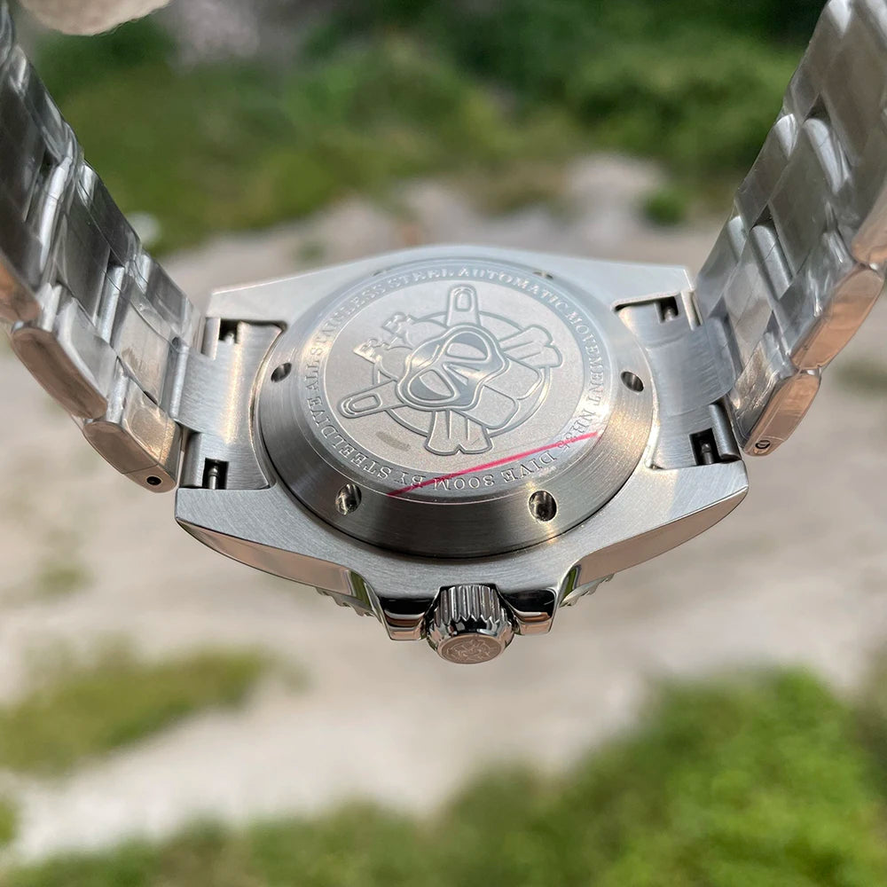 SD1953 New In Gray Dial Stainless Steel NH35 Watch Steeldive 41mm STEELDIVE Brand Sapphire Glass Men Diver Watches reloj hombre