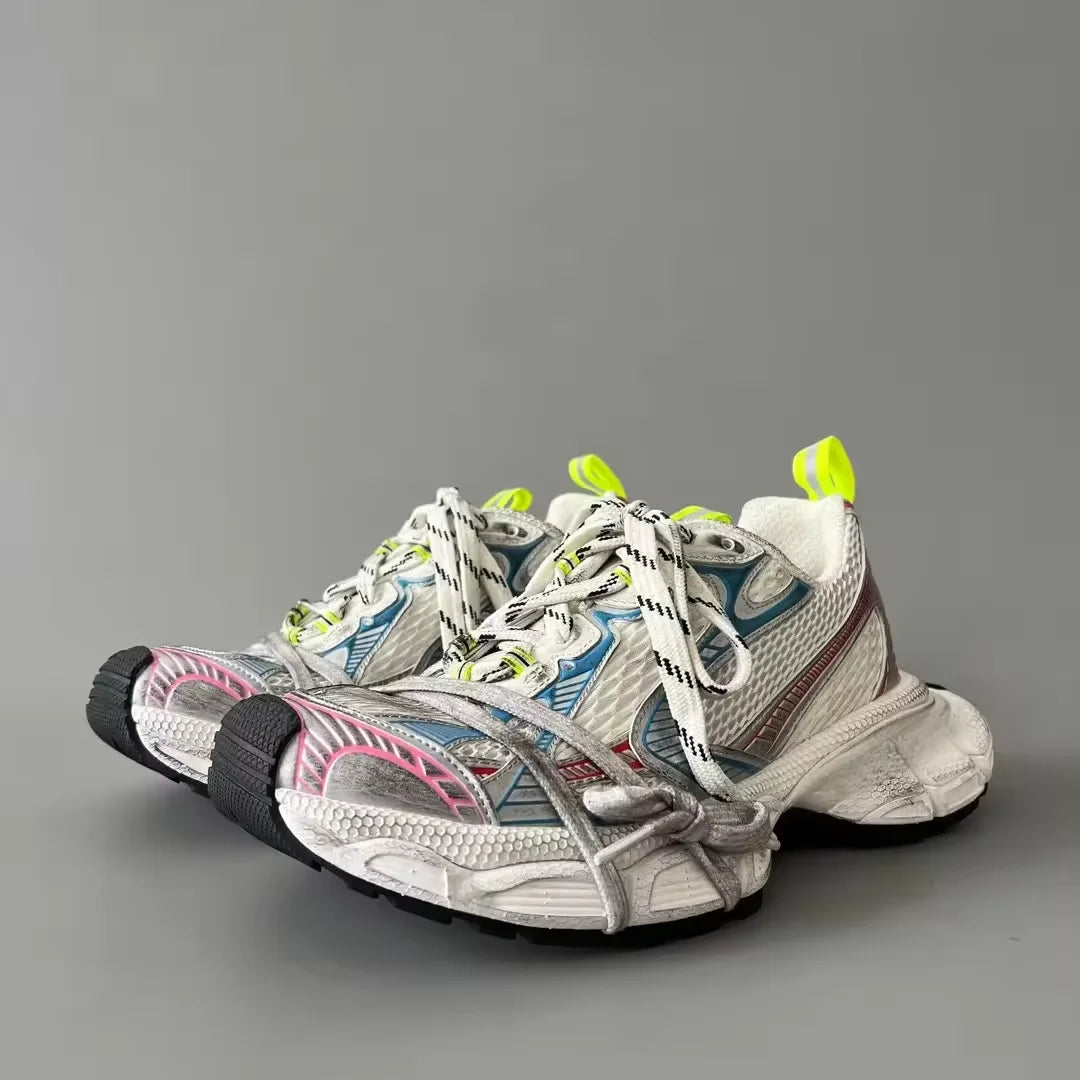 Luxury Designer's New Men's and Women's Matching Casual Walking Shoes in 3XL Series Lightweight Thick Soled sneakers