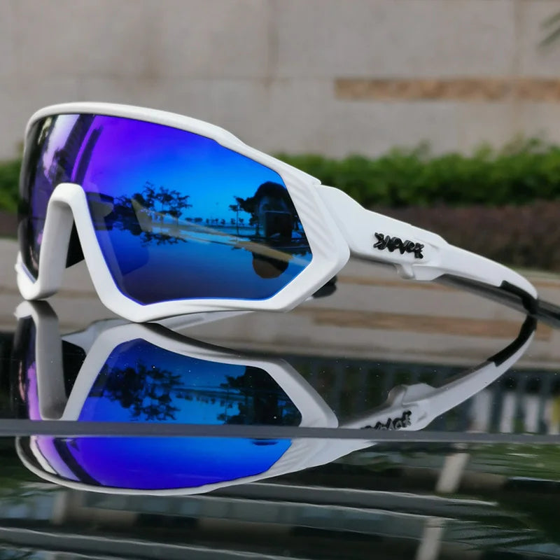 Sport Polarized Cycling Sunglasses — Blue | KIMLUD