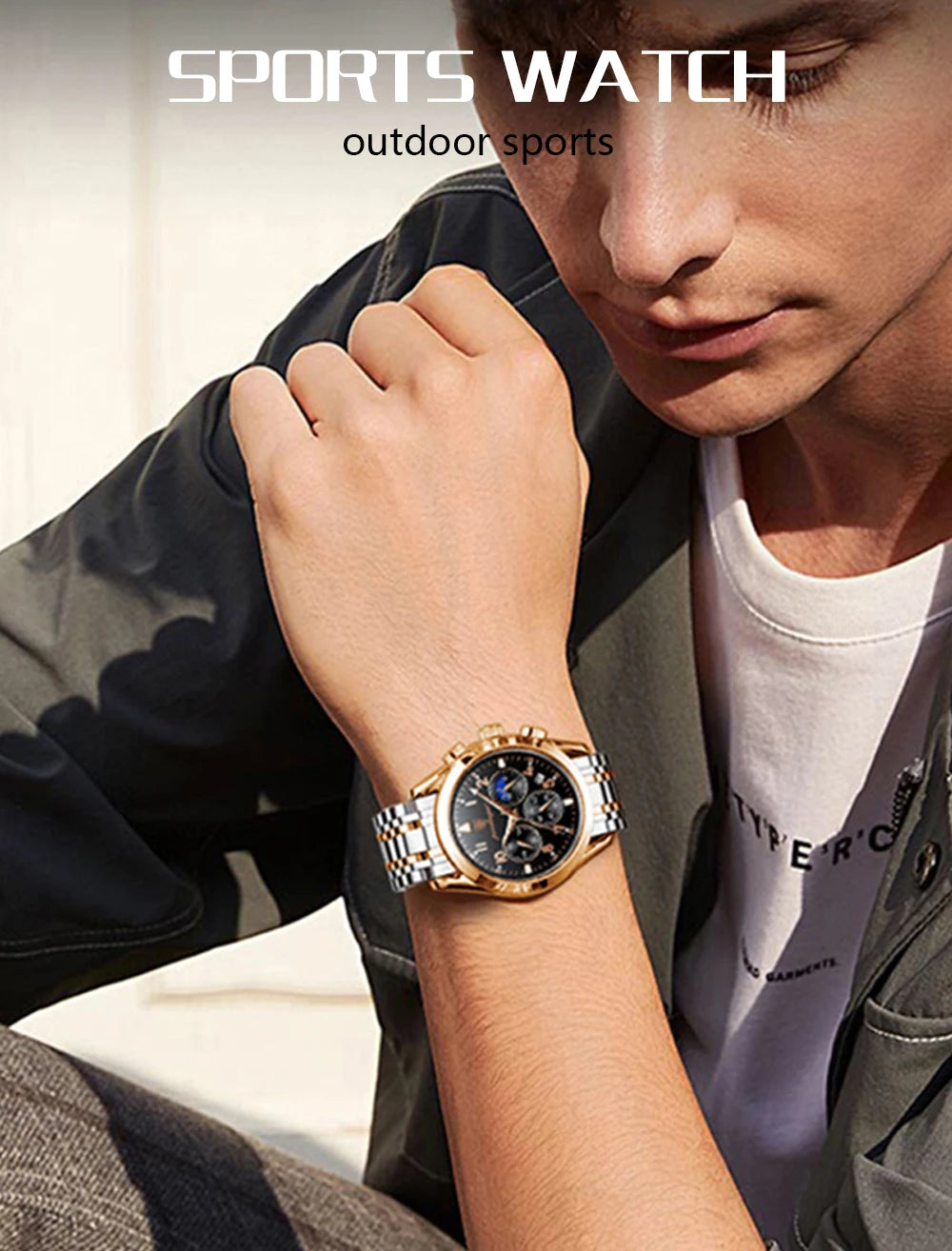 POEDAGAR 816 Men Watches New Reloj Fashion Waterproof Luminous Luxury Men's Clock Relogio Masculino Quartz Wristwatches for Gift