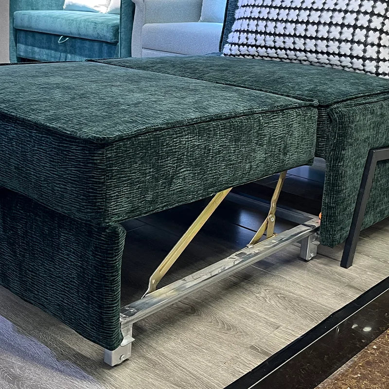 Convertible Sofa Bed Foldable for Small Spaces — Emerald | KIMLUD