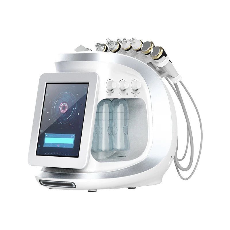 Hydro Dermabrasion Oxygen Facial Machine Pro Spa — Rose Pink | KIMLUD