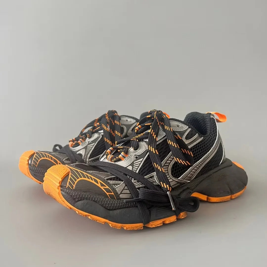 Luxury Designer's New Men's and Women's Matching Casual Walking Shoes in 3XL Series Lightweight Thick Soled sneakers