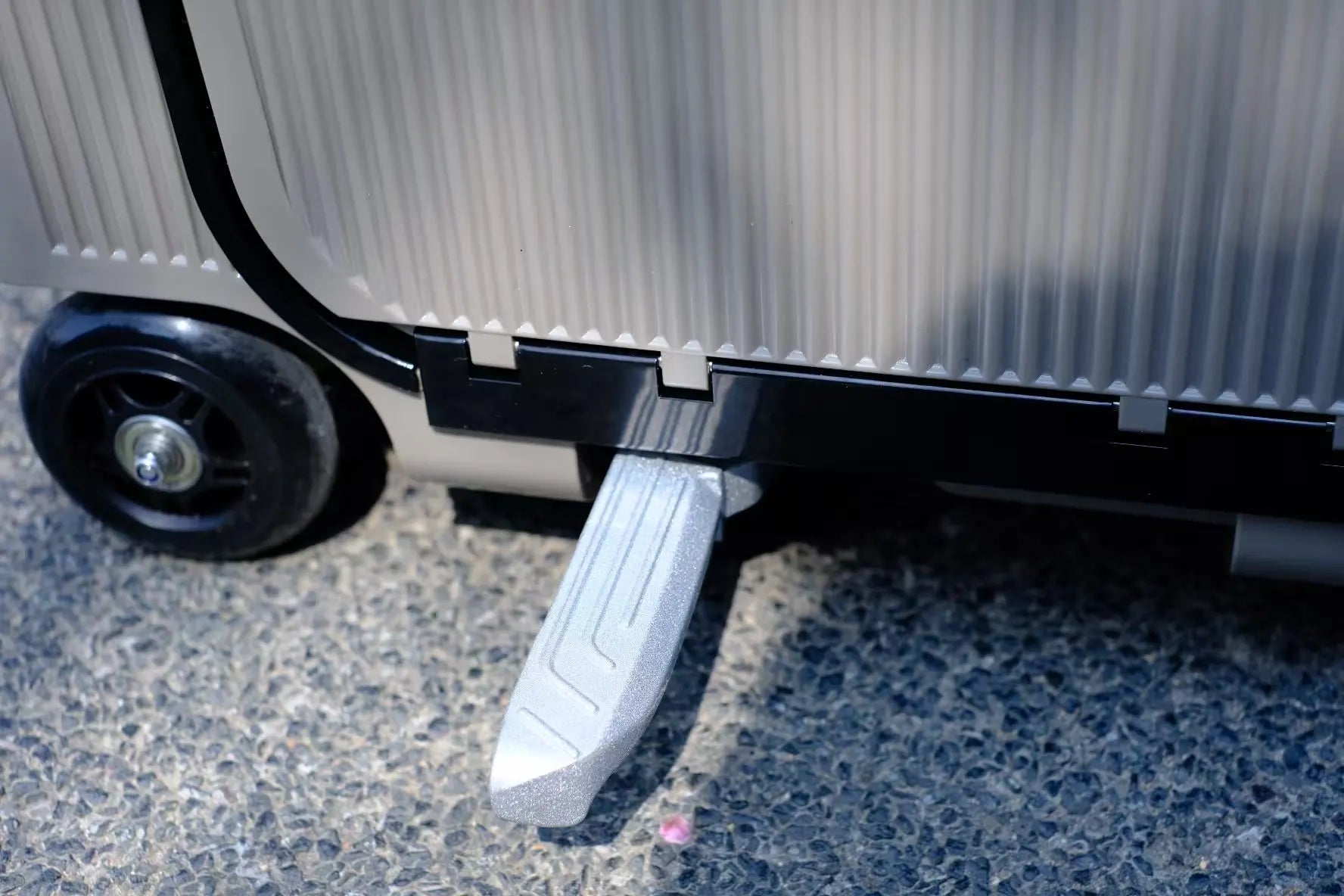 ABS Smart Luggage Trolley GPS-Ready — Green | KIMLUD