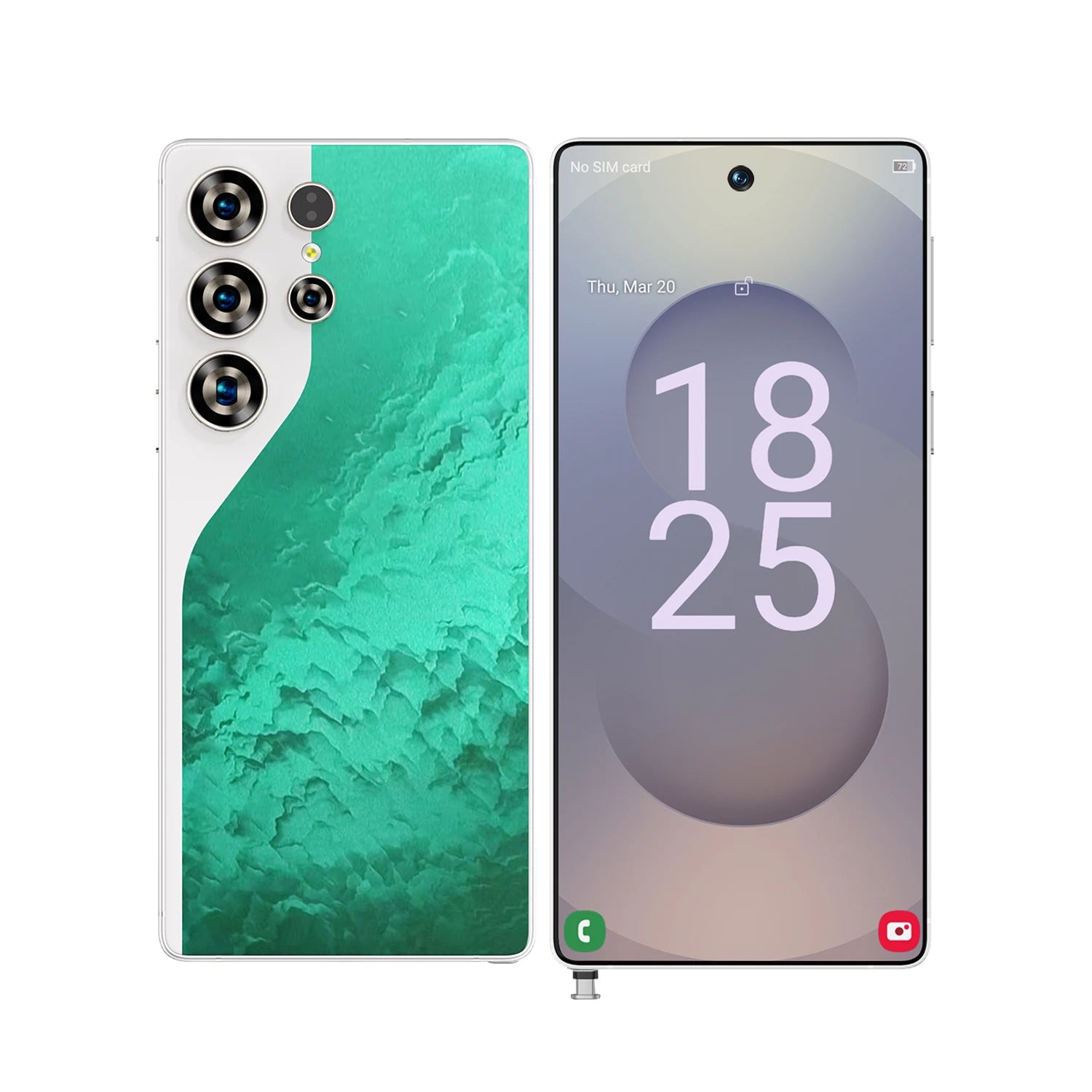 KIMLUD, Brand New S26 Ultra 5G Smartphone 16GB+1TB Android 15.0 108MP HD Screen 5G 7.3inch Dual Card Decacore CPU 100W Quick Charge, KIMLUD Womens Clothes