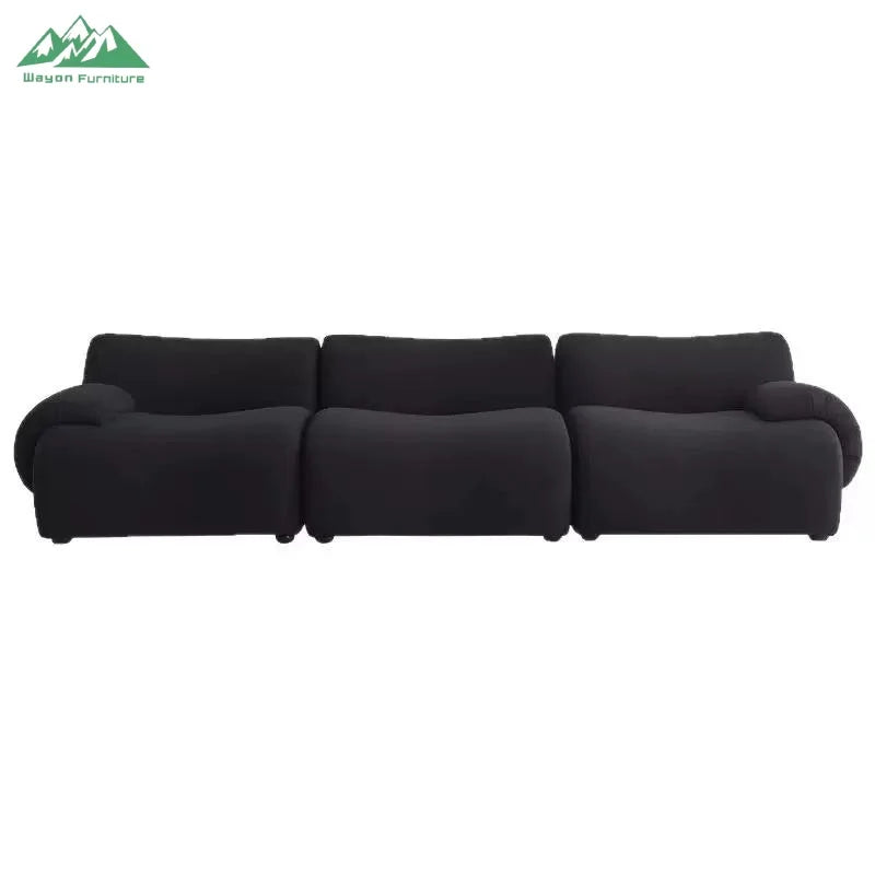 Wayon Modern Square Modular Eco-Friendly Foldable Compressed Sponge Sofa Comfortable Upholstered Living Room Furniture for