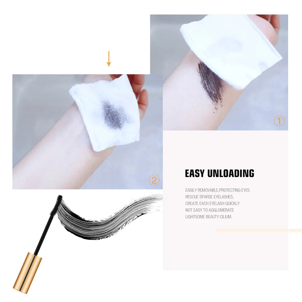 3D Mascara Lengthening Eyelash Extension — Black | KIMLUD
