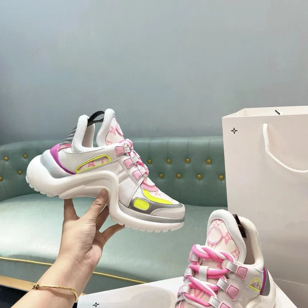 Canvas And PU Sneaker Low-Top Driving Casual, Breathable Upper, Cushioned Insole — White | KIMLUD