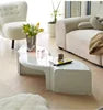 Nordic INS Modern Side Table Detachable Splicing Combination Plastic Coffee Table for Small Hotels Living Room Furniture